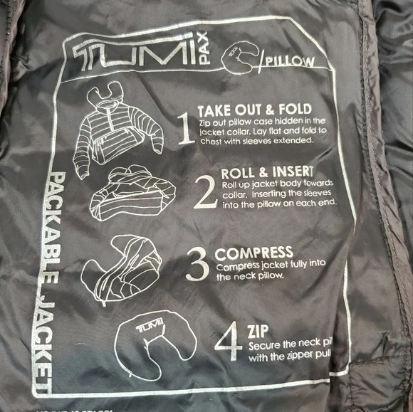 TUMI PAX Charlotte Packable Puffer Jacket - Picture 8 of 11